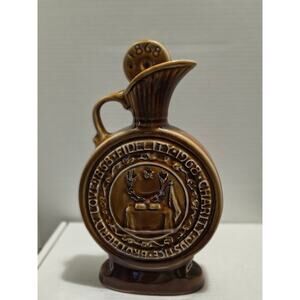 A Vintage 1968 Jim Beam B.P.O.E. Elks Centennial Decanter